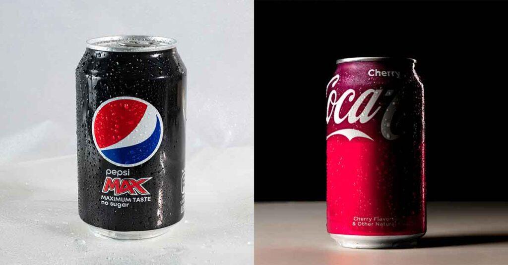 Comparison of Coke and pepsi